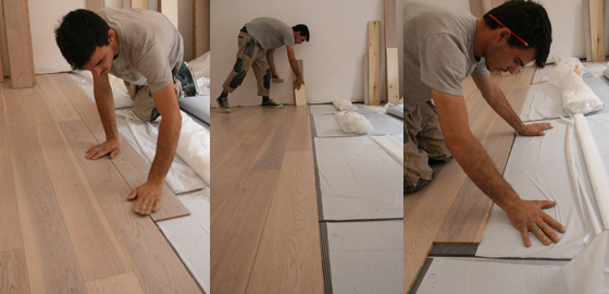 posatori parquet