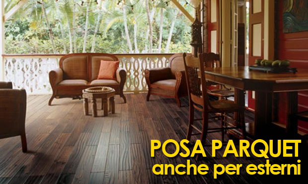 posa parquet esterni
