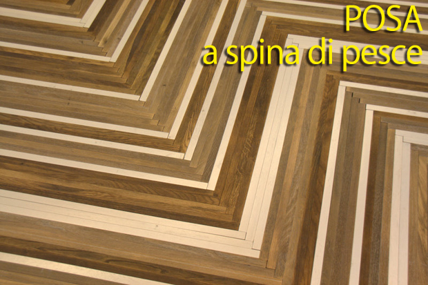 posa parquet spina di pesce